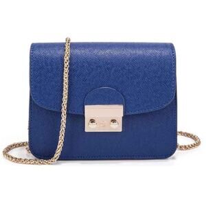 Amazon Small Evening Crossbody Chain Shoulder Clutch Purse Formal Bag - Blue